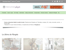 Tablet Screenshot of missoluciones-pangala.com